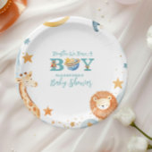 Safari Houston私たちはボーイアウトスペースを持っている ペーパープレート