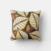 Safari in Your Home Rain forest 葉 クッション (正面)