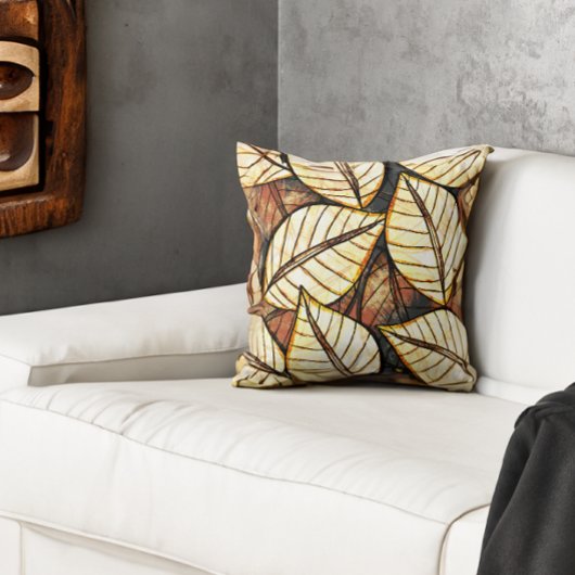 Safari in Your Home Rain forest 葉 クッション