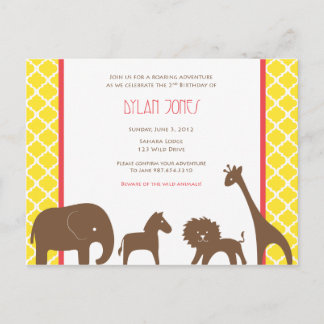 Safari_Invite.ai インビテーションポストカード