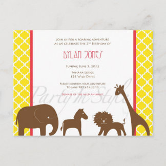 Safari_Invite.jpg インビテーションポストカード