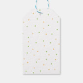 Safari Jungle Animal Green Boys Birthday  ギフトタグ (裏面)