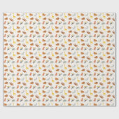 Safari Jungle Animals ラッピングペーパー (フラット)