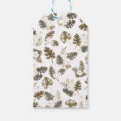 Safari Jungle Animals Birthday Party Thank You ギフトタグ (裏面)