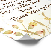 Safari jungle animals wild one birthday milestone ポスター (角)