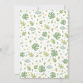 Safari Jungle Time Capsule Note Message Card サンキューカード (裏面)