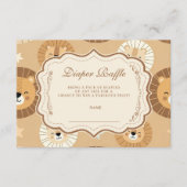 Safari Lion Diapper Raffle エンクロージャーカード (正面)