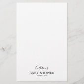 Safari MommyまたはDaddy Baby Showerゲーム (裏面)