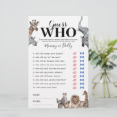 Safari MommyまたはDaddy Baby Showerゲーム (スタンド正面)