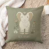 Safari Portraits Elephant ID1264 クッション (ブランケット)