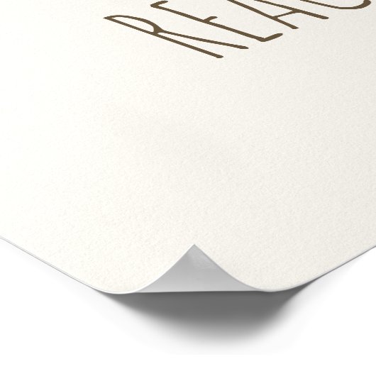 Safari Portraits Giraffe Ivory ID1264 ポスター (角)