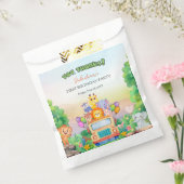 Safari Ride theme Wild One 1st Birthday Paper Bags フェイバーバッグ (封をした状態)