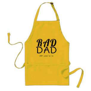 Safari Sand Canvas RAD DAD YELLOW Original スタンダードエプロン