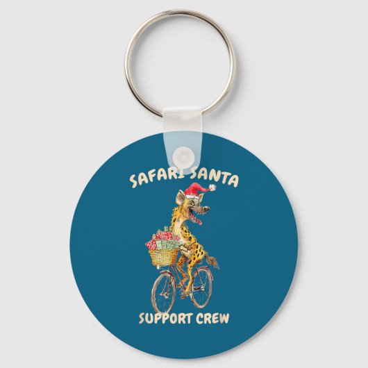 Safari Santa Hyena Bike Adventures キーホルダー (正面)