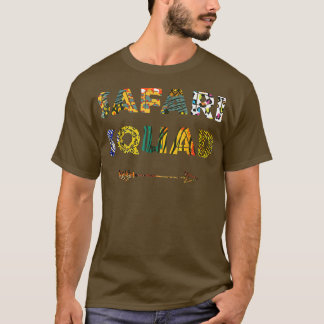 Safari Squad African Family Vacation Summer Vacay  Tシャツ