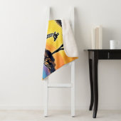 Safari Sunset: Giraffe's Embrace シェルパブランケット (インサイチュ)