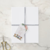 Safari Thank You Favor Jungle Zoo Party Animals ギフトタグ (より糸付き)