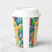 Safari Theme Birthday Custom Age Name  紙コップ (右)