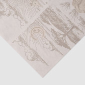 Safari Toile, Neutral Baby Wild Adventure Sides 薄葉紙 (詳細)