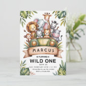 Safari Wild Adventure Party 招待状 (スタンド正面)