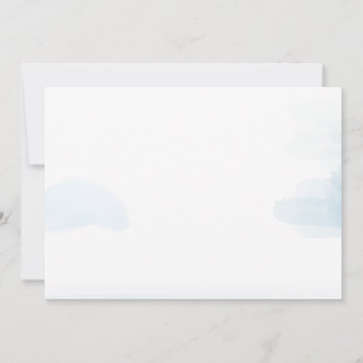 Safari Wild One 1st Boy誕生日写真 サンキューカード (裏面)