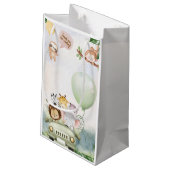 Safari Zoo Birthday スモールペーパーバッグ (裏面アングル)