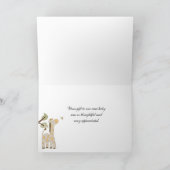 Safarriのサンキューカード サンキューカード (内部)