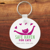 SAFEヘブンキーチェーン キーホルダー (正面)