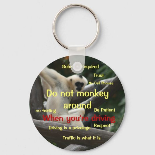 Safe Driving Key Chain for Teenagers キーホルダー (正面)