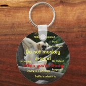 Safe Driving Key Chain for Teenagers キーホルダー (正面)