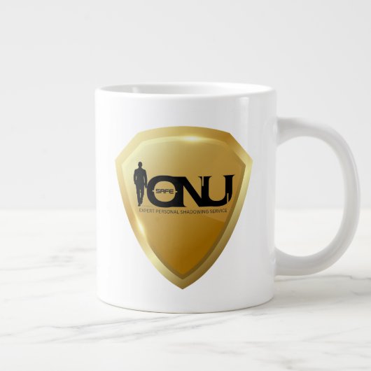 Safe-IonU Agent Shield Mission Jumbo Mugs  ジャンボコーヒーマグカップ (右)