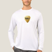 Safe IonU Gold Shield w/ Black Logo on Back トライブレンドＴシャツ (正面)