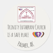 Safe Place Sticker Set  ラウンドシール (正面)