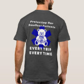 Safe Ride Campaign Tシャツ (裏面)