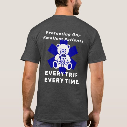 Safe Ride Campaign Tシャツ (裏面)