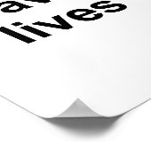 safe schools save lives ポスター (角)