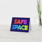 Safe Space アファメーションカード サンキューカード (正面)