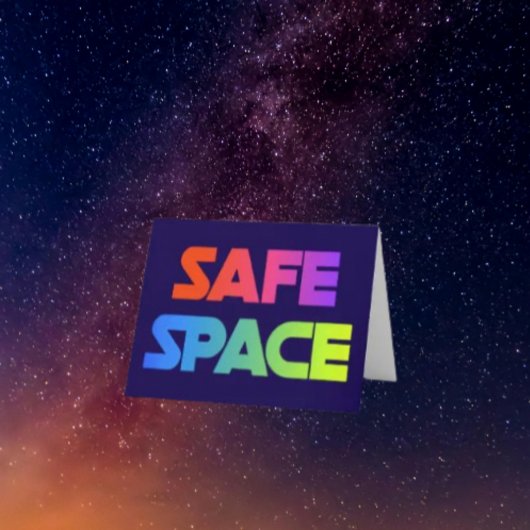 Safe Space アファメーションカード サンキューカード