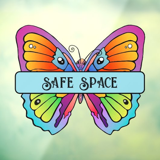 Safe Space ウィンドウサイン (シート3)