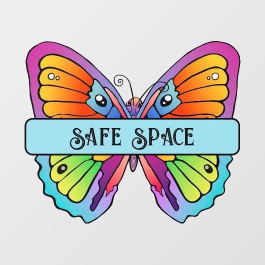 Safe Space ウィンドウサイン (シート)