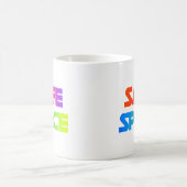 SAFE SPACE – Bold Rainbow Mug of Love コーヒーマグカップ (中央)