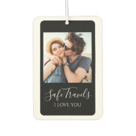 Safe Travels Gift For Him Custom Photo Car カーエアーフレッシュナー