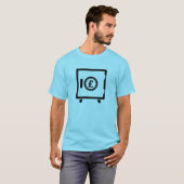 safe vault with pound sign tシャツ (正面フル)