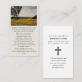 Safely Home Orange Blue Green Sympathy 名刺 (正面/裏面)