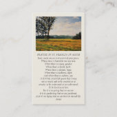 Safely Home Orange Blue Green Sympathy 名刺 (正面)