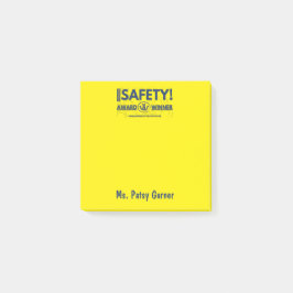 Safety Award Note ポストイット