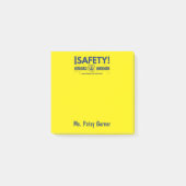 Safety Award Post-It Note ポストイット (正面)