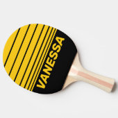 Safety Bee Nostalgic Horizon Striping with Name 卓球ラケット (横)