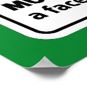 Safety First ポスター (角)