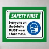 Safety First ポスター (正面)